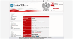 Desktop Screenshot of bip.wilczyce.pl
